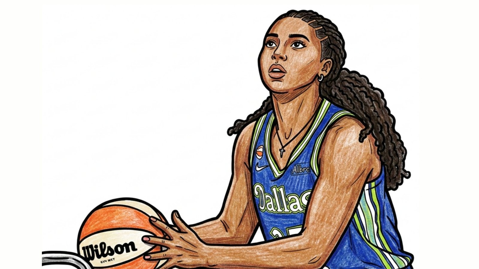 Azzi Fudd is shooting them baskets at the WNBA All-Star Three-Point Contest