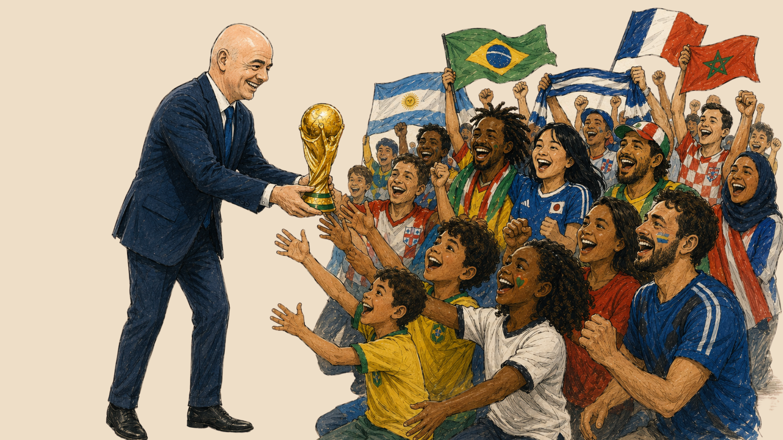 The World Cup belongs to the fans, and taking something which doesn’t belong to you is a crime